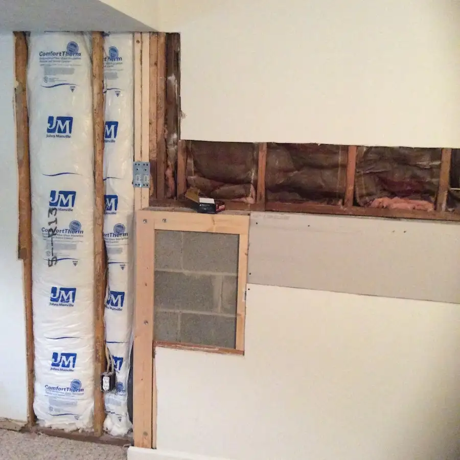 Wall insulation replacement during Structural Drying in Fort Myers
